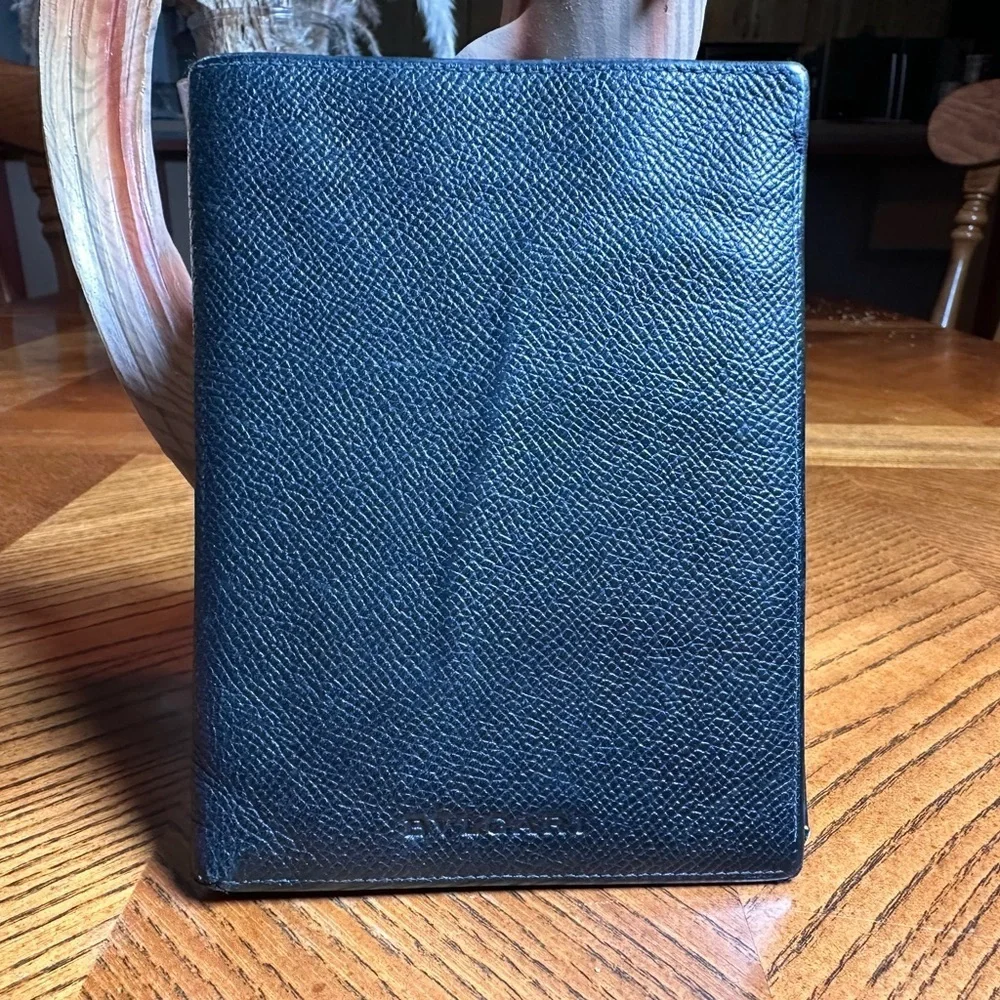 AUTHENTIC BVL GARI Black Leather Men's Wallet